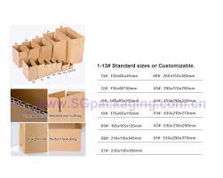 13 corrugated carton box