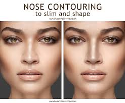 contouring to enhance the features