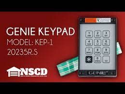 genie wired keypad kep 1 replacement