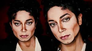 michael jackson bad era makeup