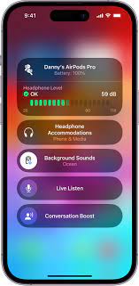play background sounds on airpods