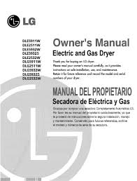 Diy appliance repairs for more savings. Lg Dle5932w Owner S Manual Pdf Download Manualslib