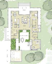 Central Courtyard House Plans House