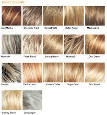 blonde hair color chart from hair