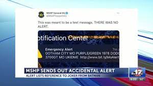 alert referencing Gotham City ...