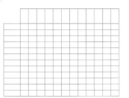 Free Printable Blank Charts Free Download In 2019 Color