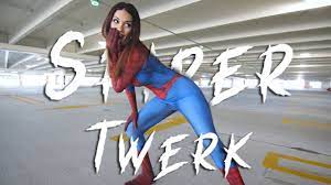 Spider Twerk with Erika Cosplay to Machika by J Balvin - YouTube