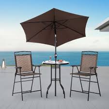 Outsunny Bistro Porch Furniture Set Of