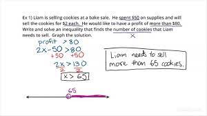 Linear Inequality From A Word Problem