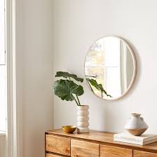 Buy Thin Wood Wall Mirror