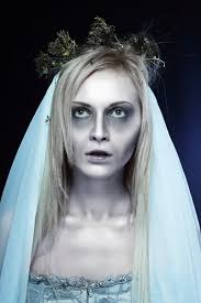 corpse bride on black stock photo by