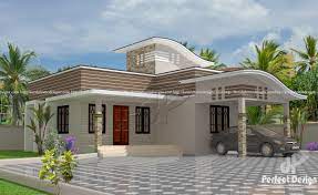 single floor contemporary home kerala