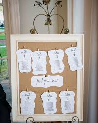 Cork Board With Clothespin Wedding Seating Char Seating