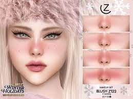 the sims resource makeup set blush z122