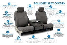Cordura Ballistic Custom Seat Covers