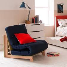 Add soft and versatile seating to your home with stylish futons. Chair Bed With Navy Futon Mattress Kids Futon Chair Little Folks Furniture