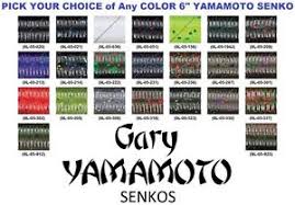 Gary Yamamoto Senko Color Chart Gary Yamamoto Senko Colors