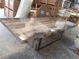 Metal dining table legs for marble and glass table top. 8 Seater Luxury Stone Marble Dining Table Set From China Stonecontact Com