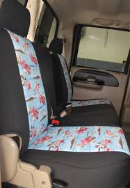 Ford F250 Pattern Seat Covers Rear