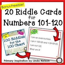 First And Second Grade Riddle Cards For 101 120 Bonus Add