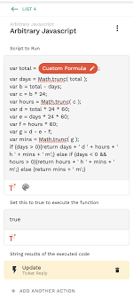 cool formula to calculate duration