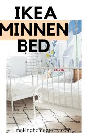 ikea minnen bed review the perfect