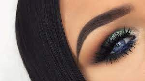 green smokey eyes makeup tutorial