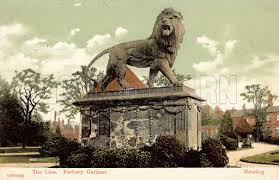 The Lion Forbury Gardens Stock Image