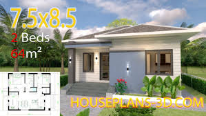 Simple House Plans 6x7 With 2 Bedrooms