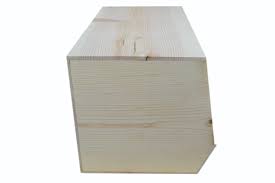 wooden stackable storage bin poole