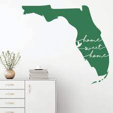 Florida Wall Decal State Silhouette