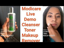 1 cleanser toner makeup remover demo
