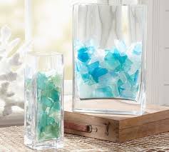 Glass Vase Sea Glass Crafts
