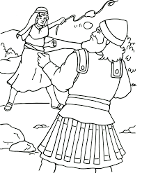 Just click on any of the coloring pages below to get instant access to the printable pdf version. David And Goliath Coloring Page Bible Coloring Pages Sunday School Coloring Pages Free Bible Coloring Pages