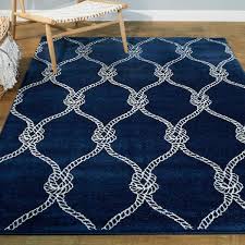 nautical trellis area rug