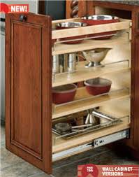 rev a shelf filler and pull out cabinets
