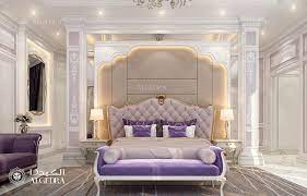 royal master bedroom design in luxury