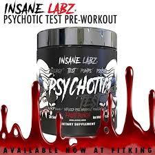 insane labz psychotic test pre workout