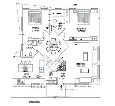 Autocad Model Cadbull House Plans