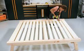 How To Build A Wooden Bed Frame The