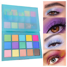 neon eye shadow makeup 15 color high