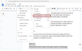 how to cross out text in google docs