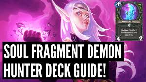 Hearthstone is one of the most popular card games available. Soul Fragment Demon Hunter Deck Guide Mulligan Tips And More Scholomance Academy Hearthstone Youtube