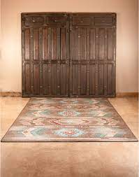 carlsbad distressed turquoise rug