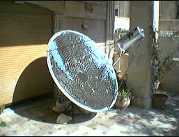 d heat solar cooker