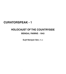 Holocaust of the Countryside Bengal Famine 1943 | Exotic India Art
