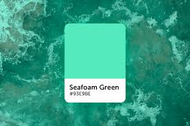 seafoam green color what is it and how
