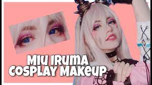 soft pink feminine cosplay makeup