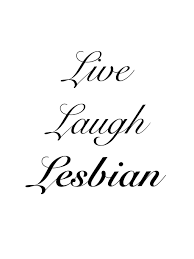 Live Laugh Lesbian - Etsy