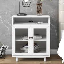 White Linen Cabinet